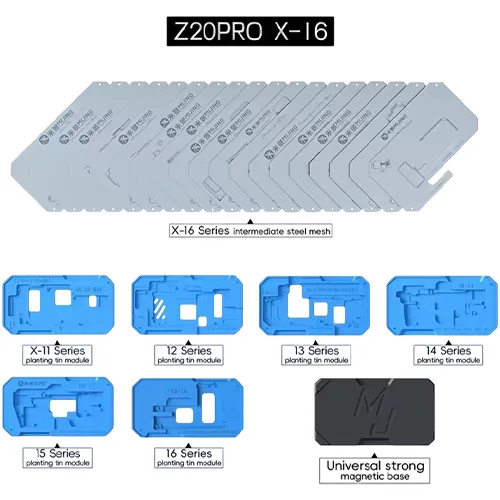 Replacement for MIJING Z20 PRO X-16 SERIES BGA REWORK STENCIL - Quality Phone Parts in Sri Lanka